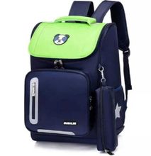 School Bags plus pencil pouch - Navy Blue /Blue